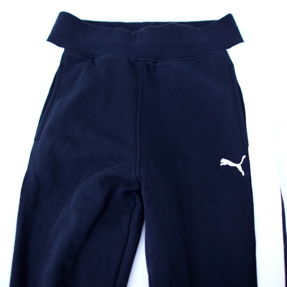 Puma Ladies' Sweat Jogger Pant, Black/Marshmallow - Picture 7 of 8